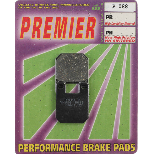 Premier Brake Pads - P Organic Standard