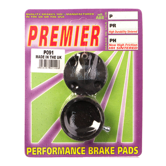 Premier Brake Pads - P Organic Standard