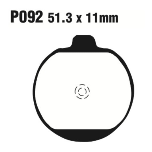 Premier Brake Pads - P Organic Standard