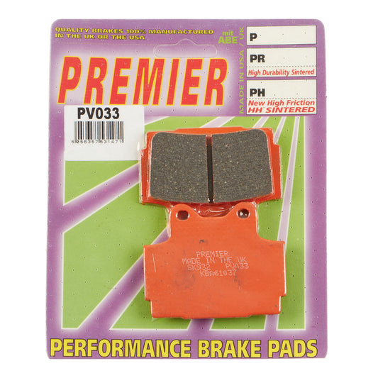 Premier Brake Pads - PV Semi Sintered