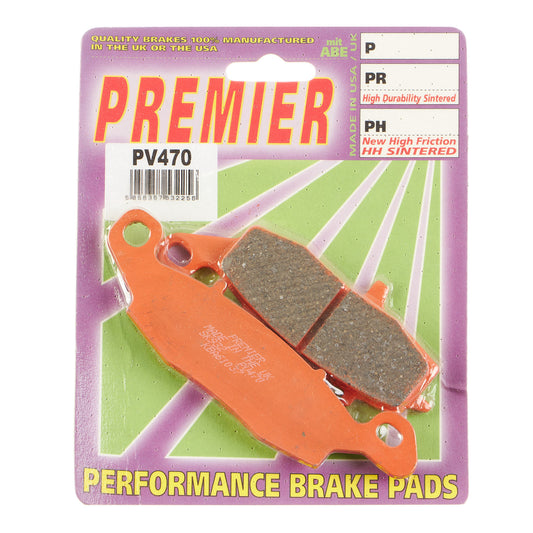 Premier Brake Pads - PV Semi Sintered
