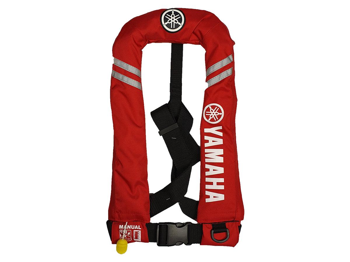 Level 150 Manual Inflatable PFD - Red YAMAHA MOTOR AUSTRALIA PTY LTD sold by Cully's Yamaha
