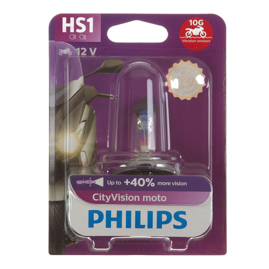 Philips Bulb HS1 12636 CTV 12V 35/35W PX43t-38 BW City Vision