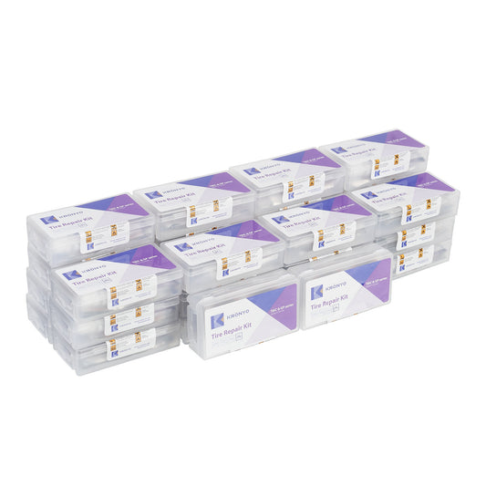 KRONYO TYRE REPAIR KIT -SML EMERGENCY KIT / 30PCS - BOX