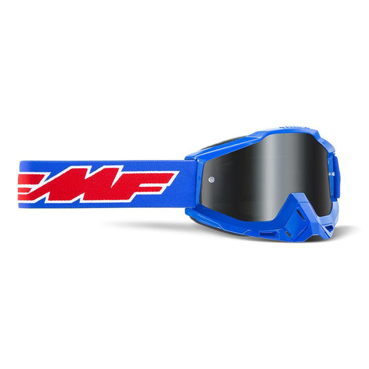 FMF POWERBOMB SAND GOGGLE - ROCKET BLUE (SMOKE) MCLEOD ACCESSORIES (P) sold by Cully's Yamaha