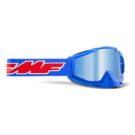 FMF POWERBOMB GOGGLE - ROCKET BLUE (MIRROR BLUE) MCLEOD ACCESSORIES (P) sold by Cully's Yamaha