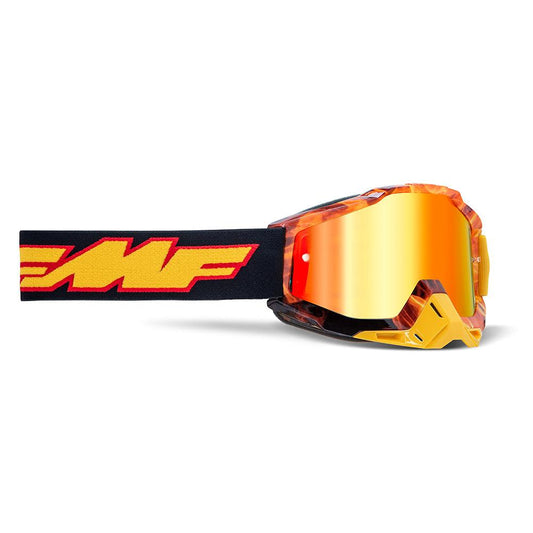 FMF POWERBOMB GOGGLE - SPARK (MIRROR RED) MCLEOD ACCESSORIES (P) sold by Cully's Yamaha