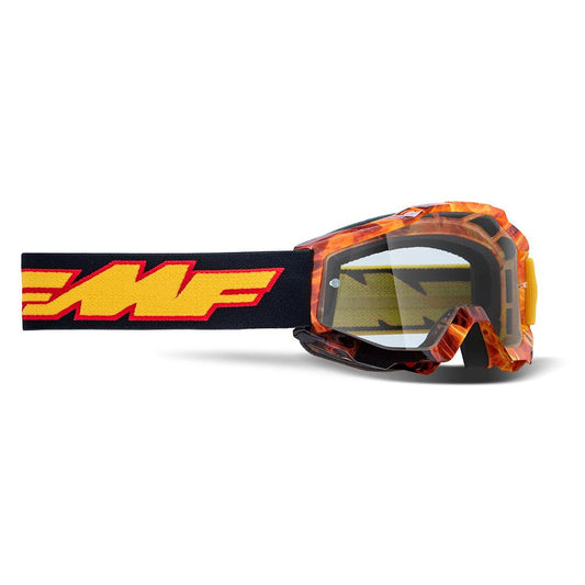 FMF POWERBOMB YOUTH GOGGLE - SPARK (CLEAR) MCLEOD ACCESSORIES (P) sold by Cully's Yamaha