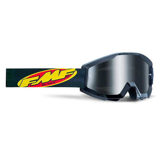 FMF POWERCORE GOGGLE - CORE BLACK (MIRROR SILVER) MCLEOD ACCESSORIES (P) sold by Cully's Yamaha