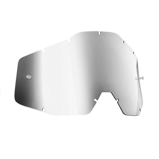 FMF POWERBOMB/POWERCORE REPLACEMENT LENS - SILVER MIRROR MCLEOD ACCESSORIES (P) sold by Cully's Yamaha
