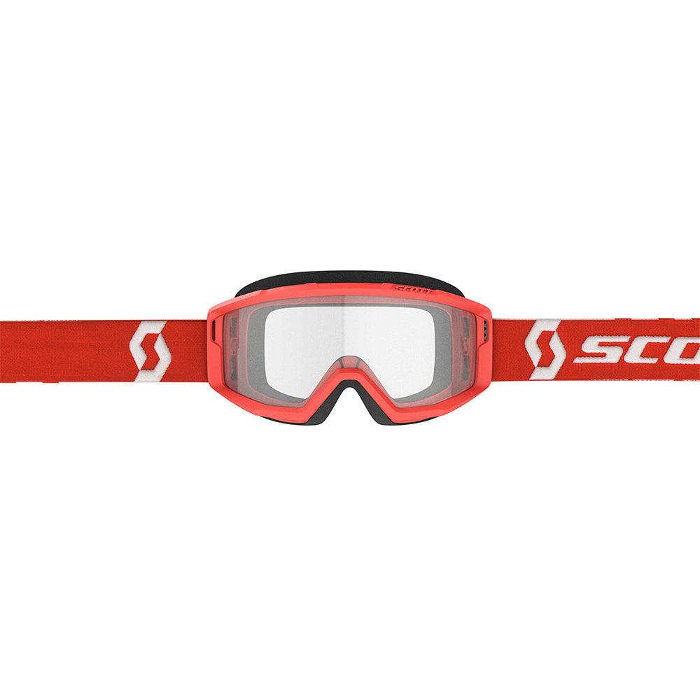 SCOTT 2021 PRIMAL GOGGLE - RED (CLEAR) FICEDA ACCESSORIES sold by Cully's Yamaha