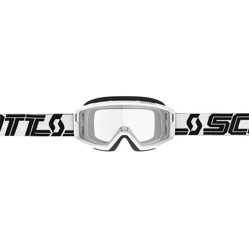 SCOTT 2021 PRIMAL GOGGLE - WHITE/BLACK (CLEAR) FICEDA ACCESSORIES sold by Cully's Yamaha