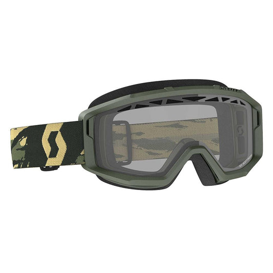 SCOTT 2021 PRIMAL ENDURO GOGGLE - CAMO KHAKI (CLEAR) FICEDA ACCESSORIES sold by Cully's Yamaha
