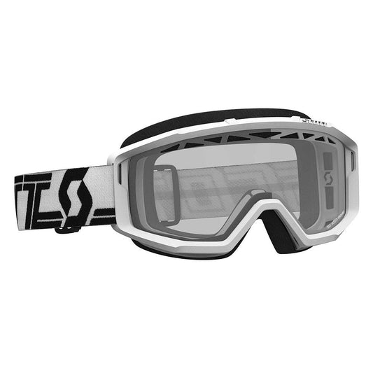 SCOTT 2021 PRIMAL ENDURO GOGGLE - WHITE/BLACK (CLEAR) FICEDA ACCESSORIES sold by Cully's Yamaha