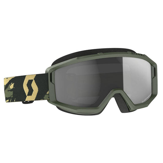 SCOTT 2021 PRIMAL SAND DUST GOGGLE - CAMO KHAKI (DARK GREY) FICEDA ACCESSORIES sold by Cully's Yamaha