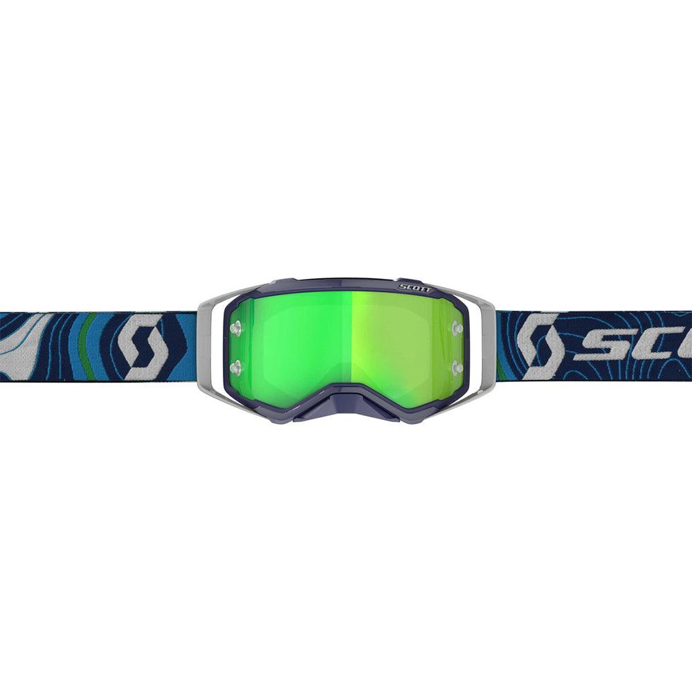 SCOTT 2021 PROSPECT GOGGLE - BLUE/GREEN (GREEN CHROME) FICEDA ACCESSORIES sold by Cully's Yamaha
