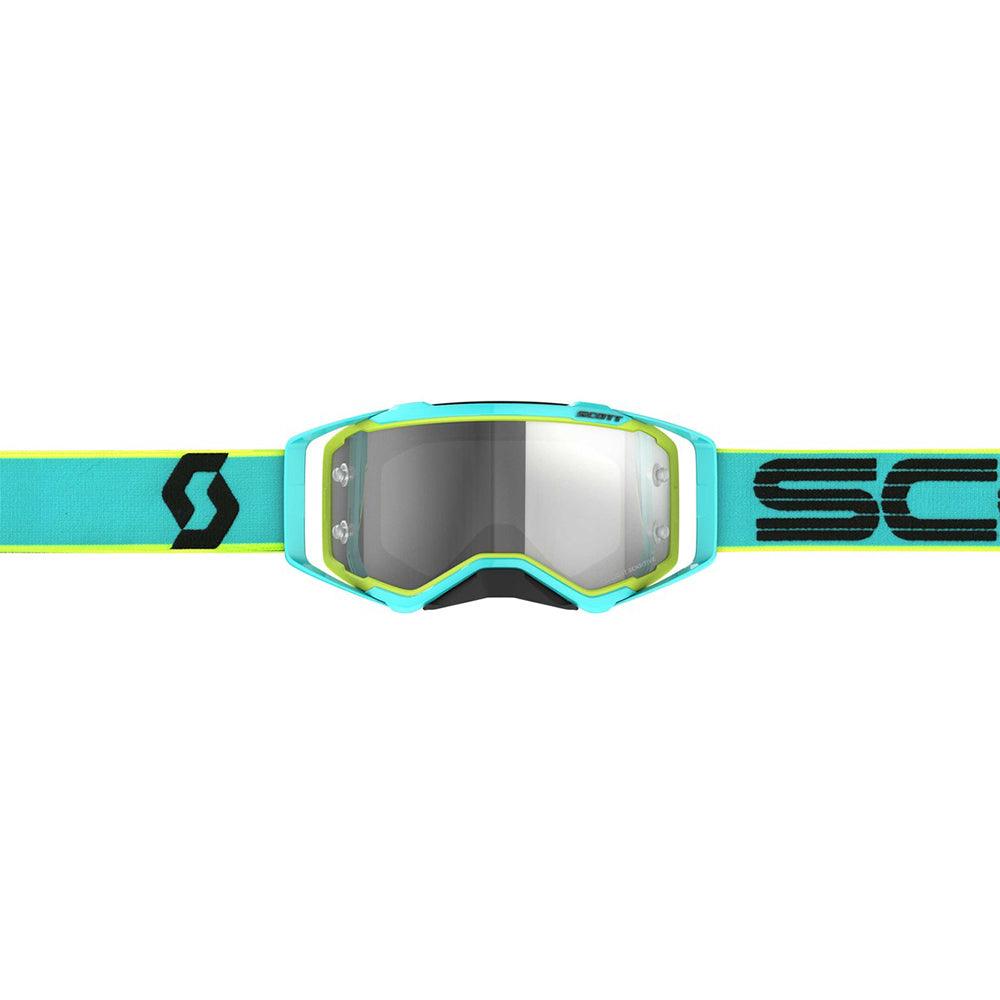 SCOTT 2021 PROSPECT LS GOGGLE - TEAL BLUE/YELLOW (LIGHT SENSITIVE GREY) FICEDA ACCESSORIES sold by Cully's Yamaha