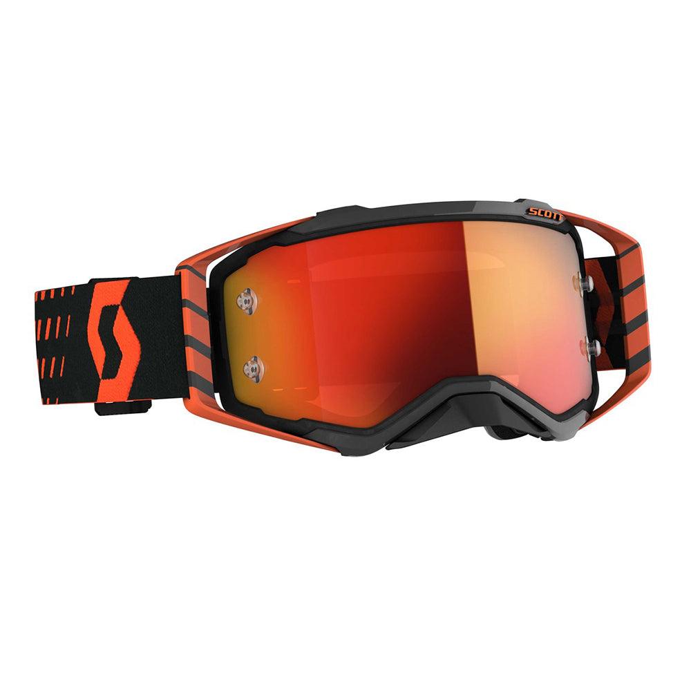 SCOTT 2021 PROSPECT GOGGLE - ORANGE/BLACK (ORANGE CHROME) FICEDA ACCESSORIES sold by Cully's Yamaha