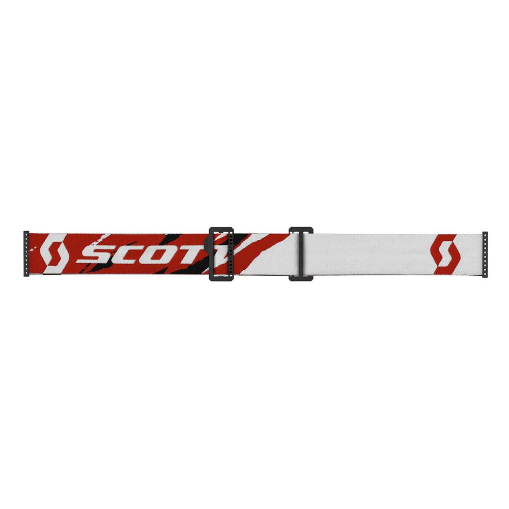 SCOTT 2021 PROSPECT GOGGLE - RED/WHITE (ORANGE CHROME) FICEDA ACCESSORIES sold by Cully's Yamaha