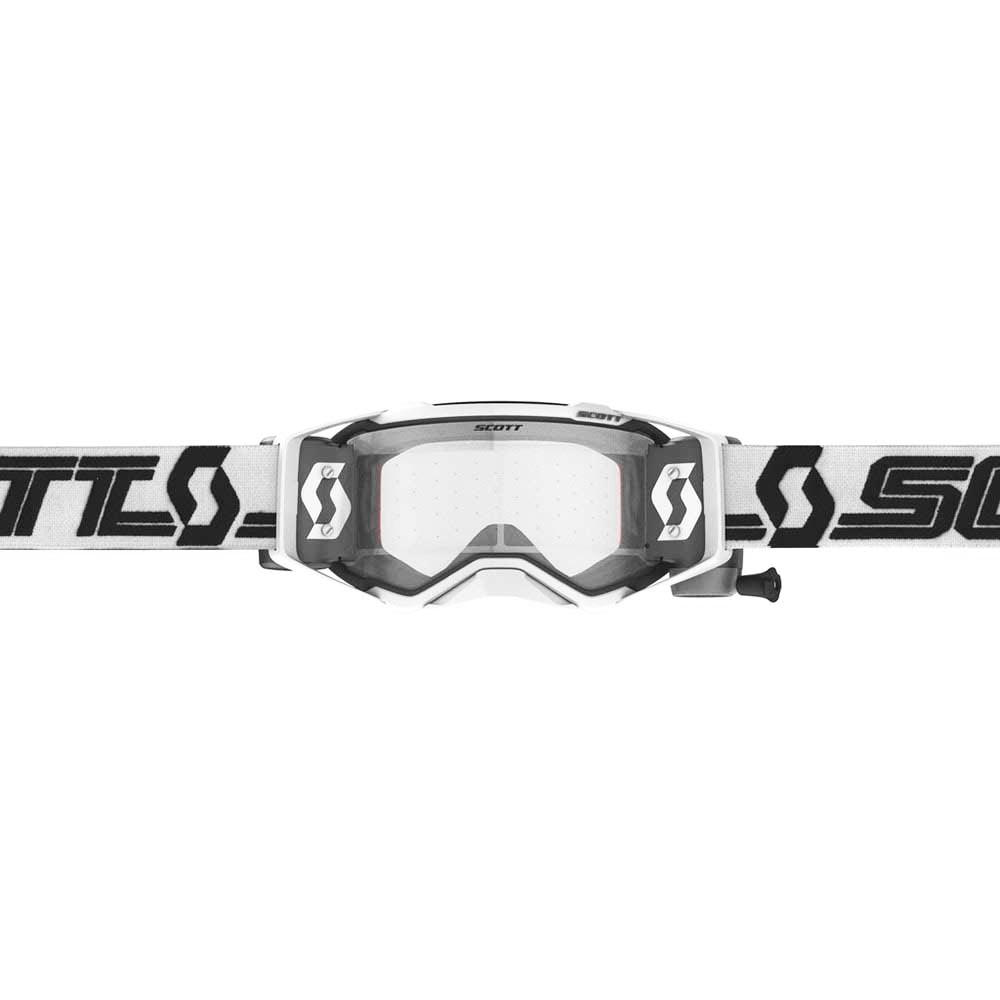 SCOTT 2021 PROSPECT SUPER WFS GOGGLE - WHITE/BLACK (CLEAR) FICEDA ACCESSORIES sold by Cully's Yamaha