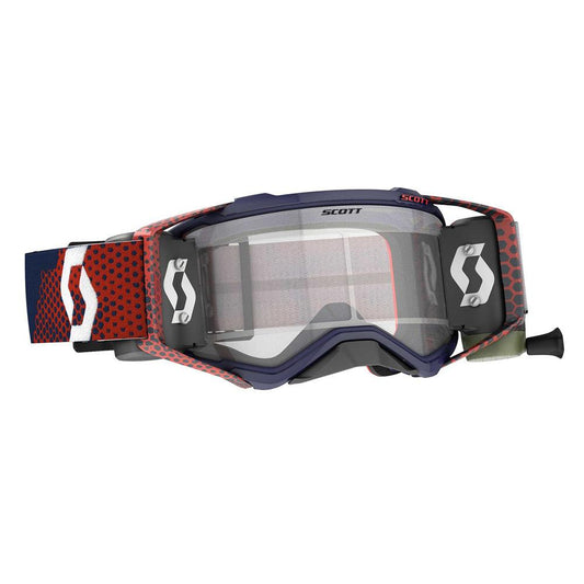 SCOTT 2021 PROSPECT WFS GOGGLE - RED/BLUE (CLEAR) FICEDA ACCESSORIES sold by Cully's Yamaha