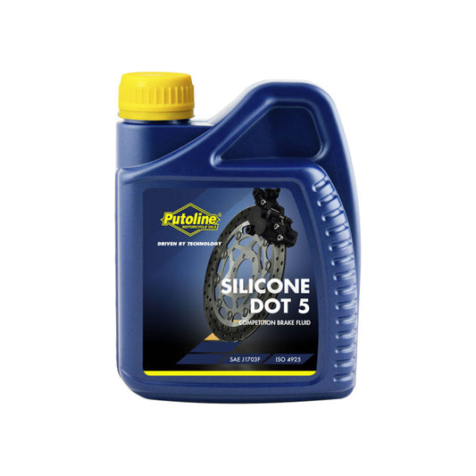 Putoline Brake Fluid - Dot 5 Silicone (500ml) (74042)