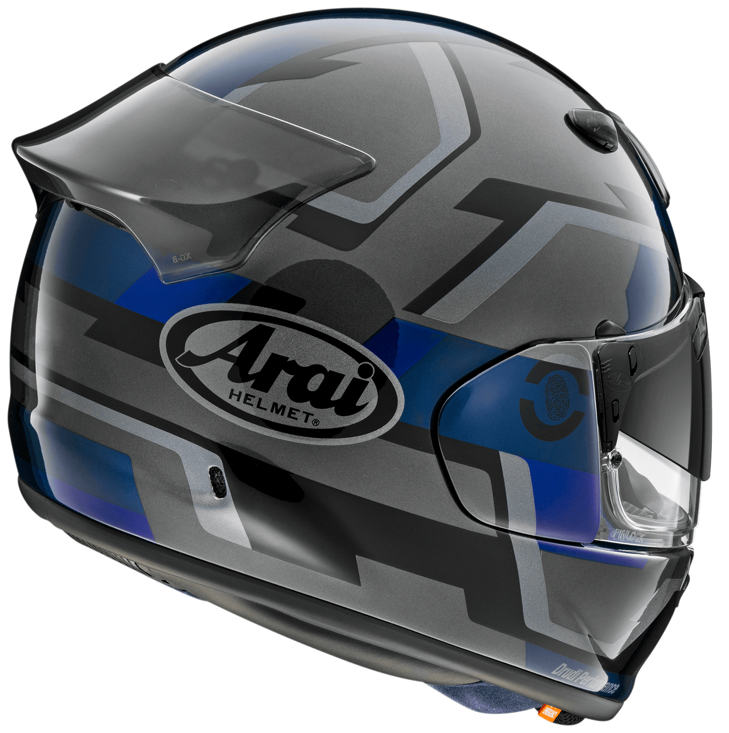 ARAI QUANTIC HELMET - FACE BLUE CASSONS PTY LTD sold by Cully's Yamaha