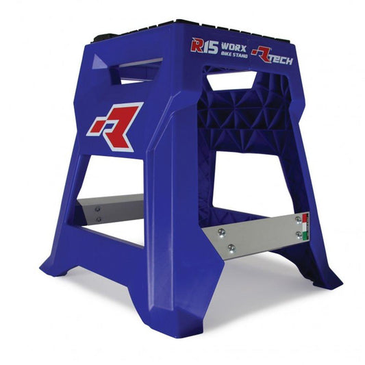 R-TECH R15 WORX PIT STAND - BLUE JOHN TITMAN RACING SERVICES sold by Cully's Yamaha