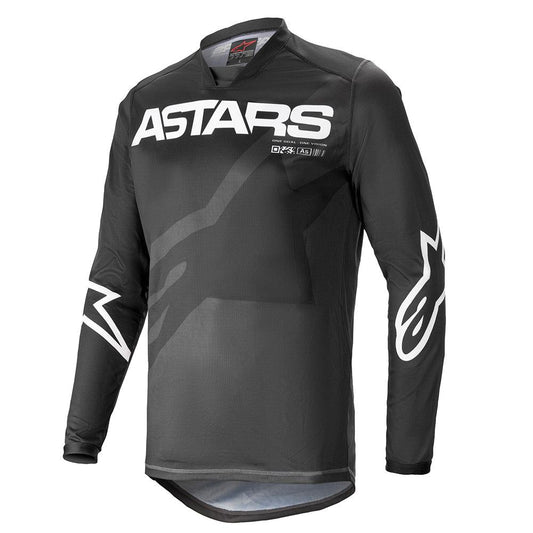 ALPINESTARS TECHSTAR PHANTOM 2021 JERSEY - BLACK/BLUE MONZA IMPORTS sold by Cully's Yamaha