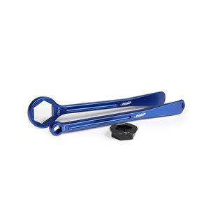RHK TYRE LEVERS AND MULTI TOOL - BLUE JOHN TITMAN RACING SERVICES sold by Cully's Yamaha