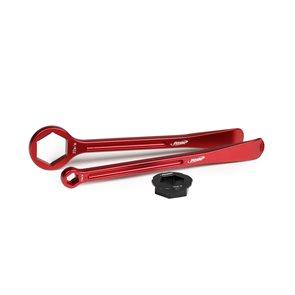 RHK TYRE LEVERS AND MULTI TOOL - RED JOHN TITMAN RACING SERVICES sold by Cully's Yamaha