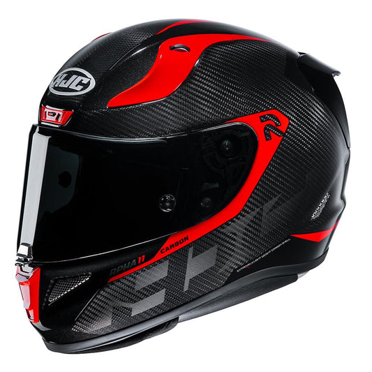 HJC RPHA 11 CARBON BLEER HELMET - MC1 MCLEOD ACCESSORIES (P) sold by Cully's Yamaha