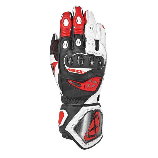 IXON RS GENIUS 2 GLOVES - BLACK/WHITE/RED FICEDA ACCESSORIES sold by Cully's Yamaha