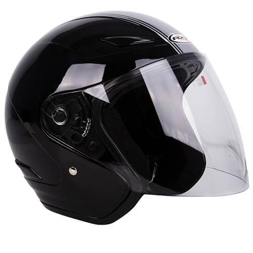 RXT METRO RETRO HELMET - BLACK/SILVER MOTO NATIONAL ACCESSORIES PTY sold by Cully's Yamaha