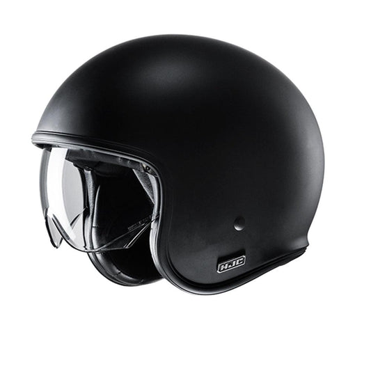 HJC V30 HELMET - SEMI FLAT BLACK MCLEOD ACCESSORIES (P) sold by Cully's Yamaha