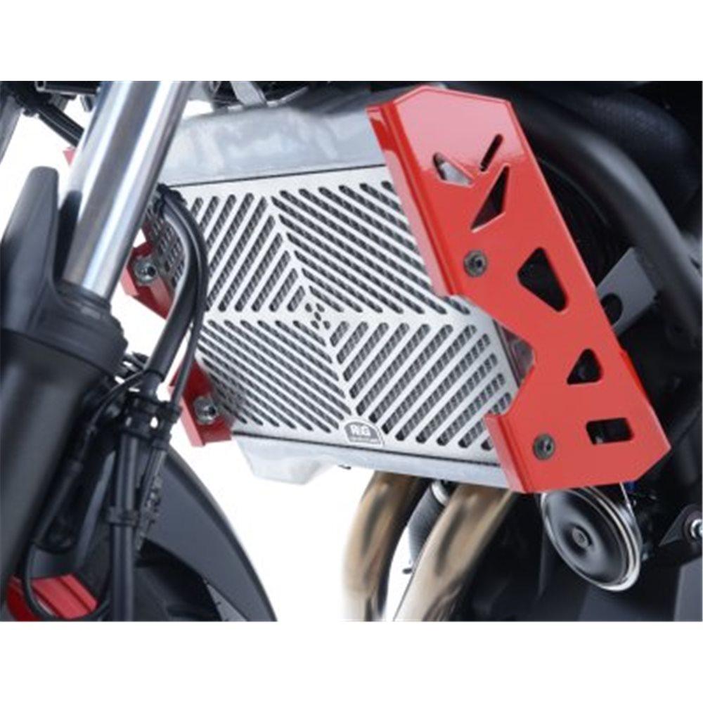 R&G STAINLESS STEEL RADIATOR GUARD MT-07 FICEDA ACCESSORIES sold by Cully's Yamaha