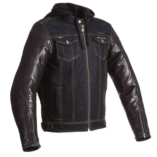 SEGURA VELOCE JACKET - DENIM/BLACK FICEDA ACCESSORIES sold by Cully's Yamaha