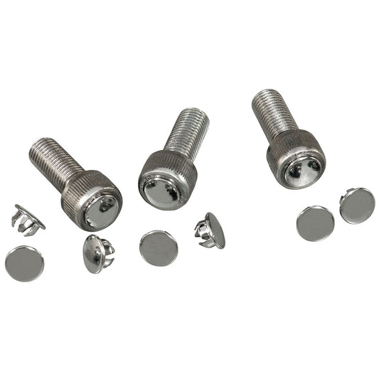 8mm Chrome Allen Bolt Plugs