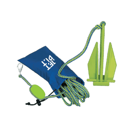 JET PILOT LIGHTWEIGHT FLUKE ANCHOR - BLUE/LIME Jet Pilot sold by Cully's Yamaha