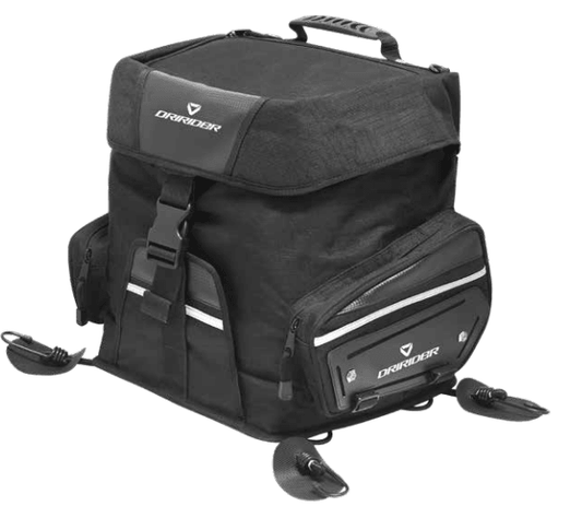 DRIRIDER ADVENTURE TAIL PACK - BLACK MCLEOD ACCESSORIES (P) sold by Cully's Yamaha