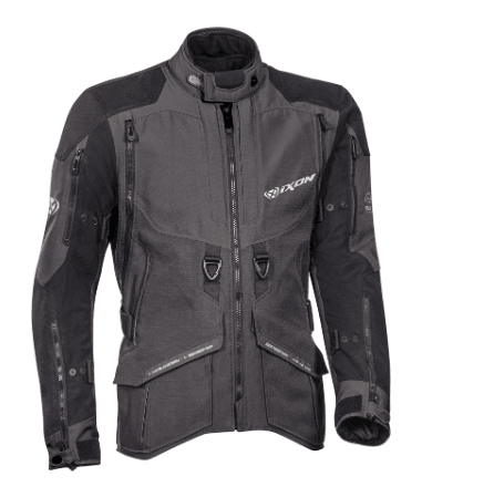 IXON RAGNAR JACKET - BLACK/ANTHRACITE CASSONS PTY LTD sold by Cully's Yamaha