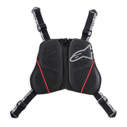 ALPINESTARS NUCLEON KR-C CHEST PROTECTOR - BLACK/WHITE/RED MONZA IMPORTS sold by Cully's Yamaha