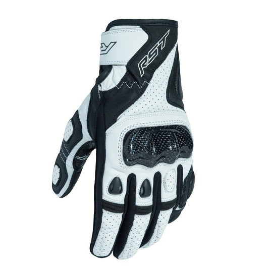 RST STUNT III GLOVES - WHITE MONZA IMPORTS sold by Cully's Yamaha