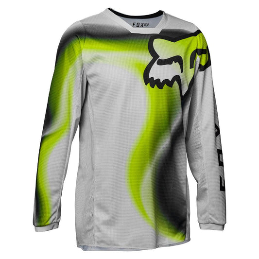 FOX 2023 180 TOXSYK YOUTH JERSEY - FLUORESCENT YELLOW FOX RACING AUSTRALIA sold by Cully's Yamaha