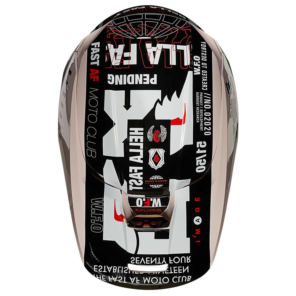 FOX V1 ILLMATIK HELMET 2021 - PINK FOX RACING AUSTRALIA sold by Cully's Yamaha