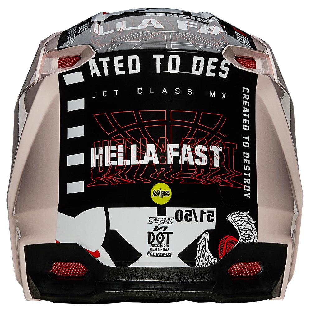 FOX V1 ILLMATIK HELMET 2021 - PINK FOX RACING AUSTRALIA sold by Cully's Yamaha