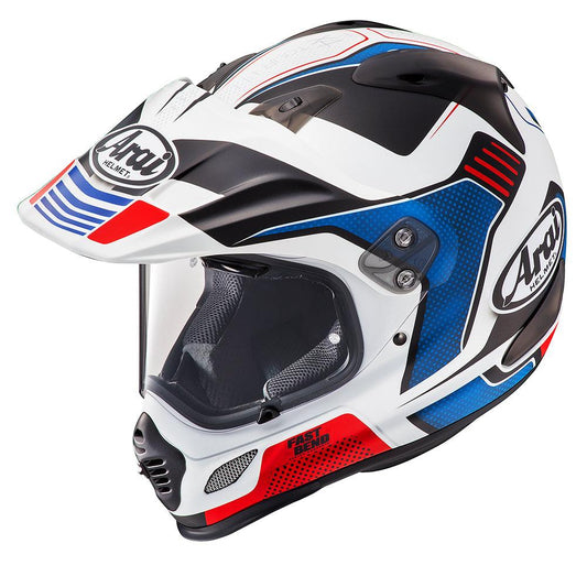ARAI XD4 HELMET - VISION RED/WHITE CASSONS PTY LTD sold by Cully's Yamaha
