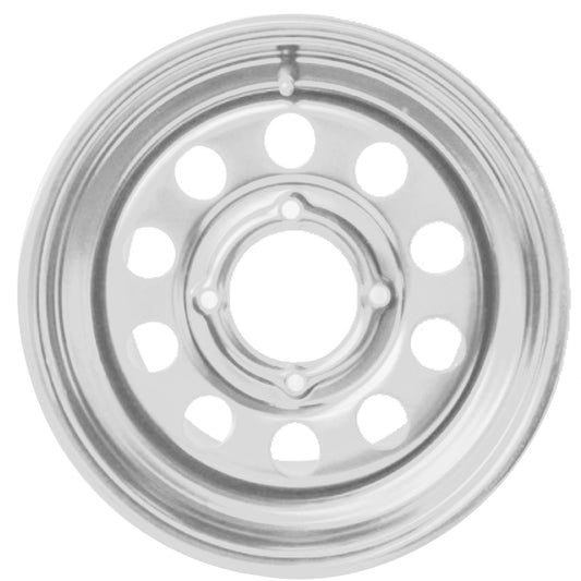 Whites ATV/UTV Steel Rim 14x6 Can-Am Front 4/137 +13 - Black