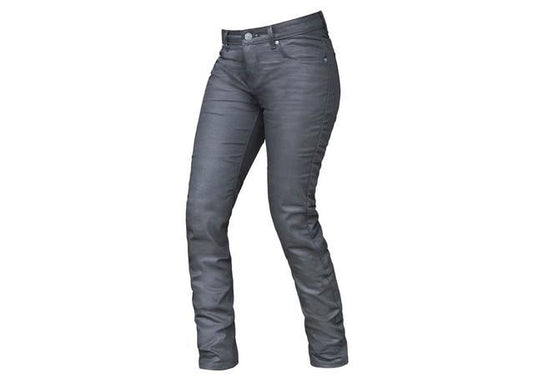 DRIRIDER XENA JEANS REGULAR LEG LADIES - BLACK WAX MCLEOD ACCESSORIES (P) sold by Cully's Yamaha