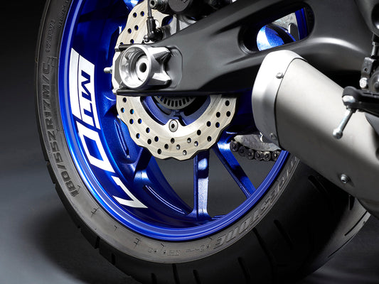 Front Wheel Sticker "MT-07" - Silver